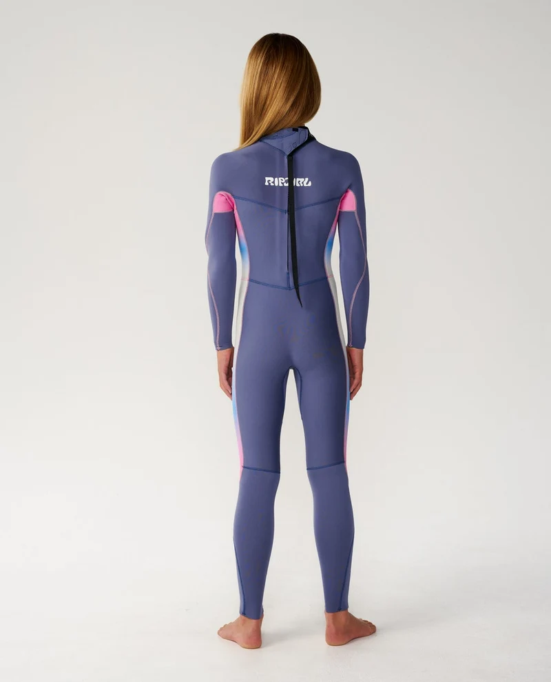Kids Dawn Patrol 4/3 Back Zip Steamer
