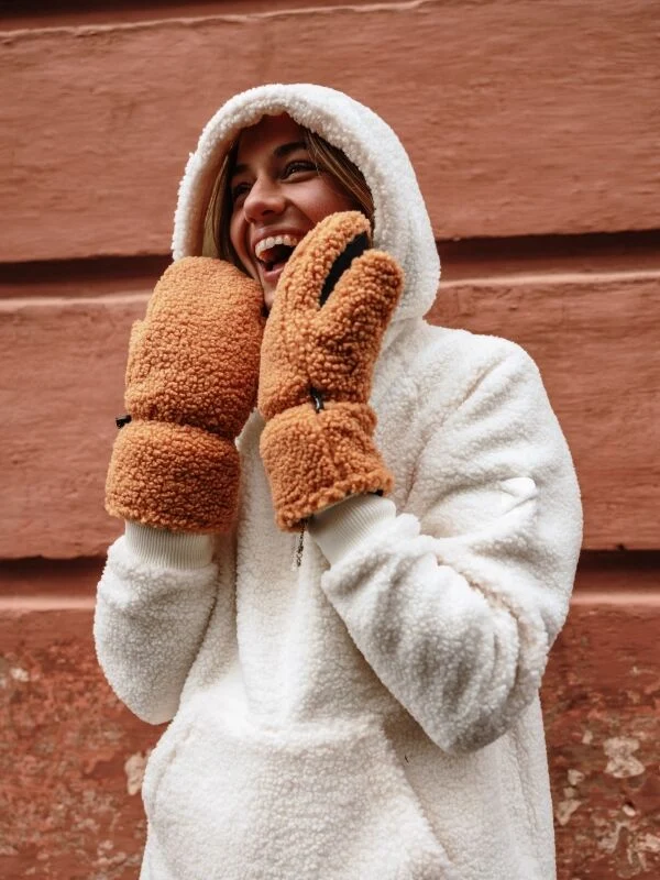 Lykky Teddy Fleecejacke