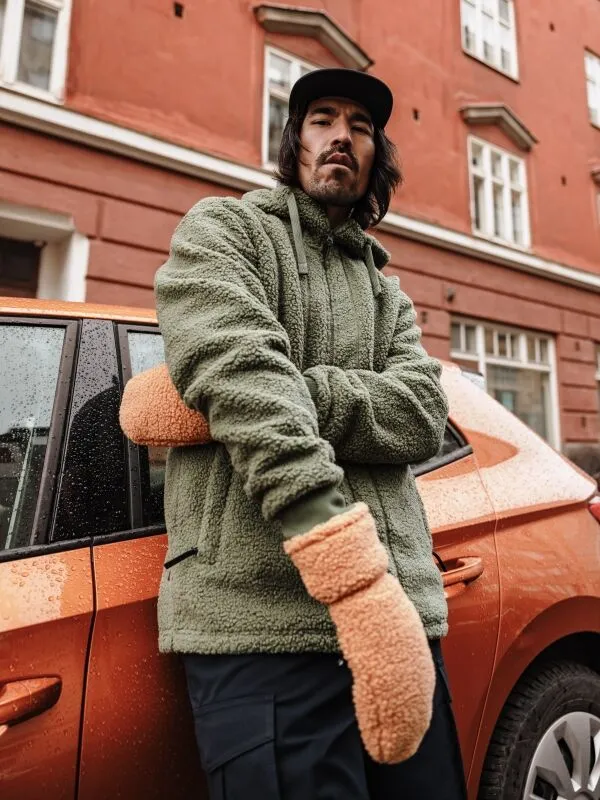 Lykky Teddy Fleecejacke