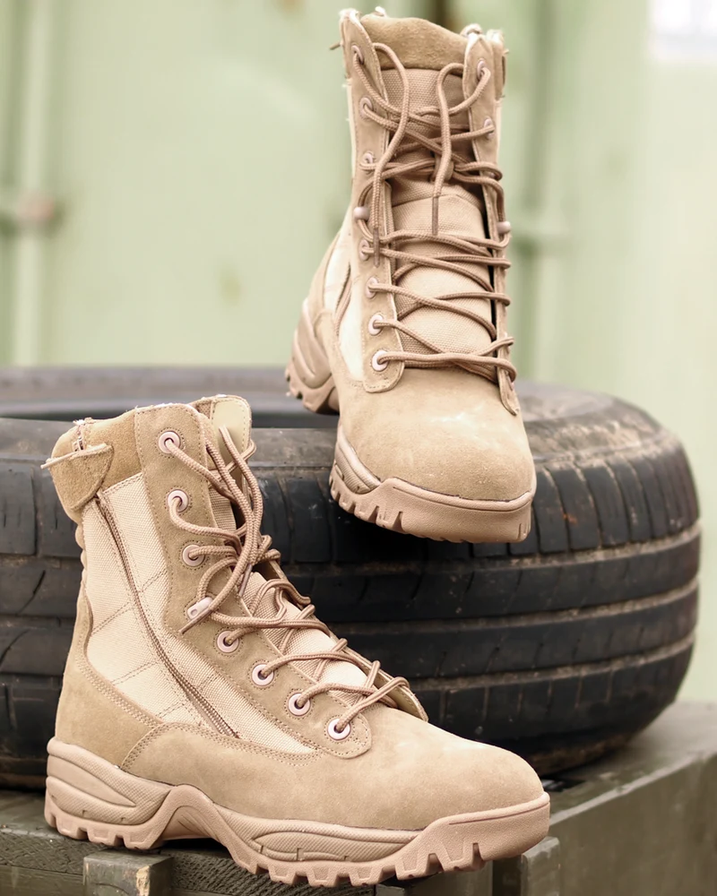 TACTICAL BOOT TWO-ZIP COYOTE
