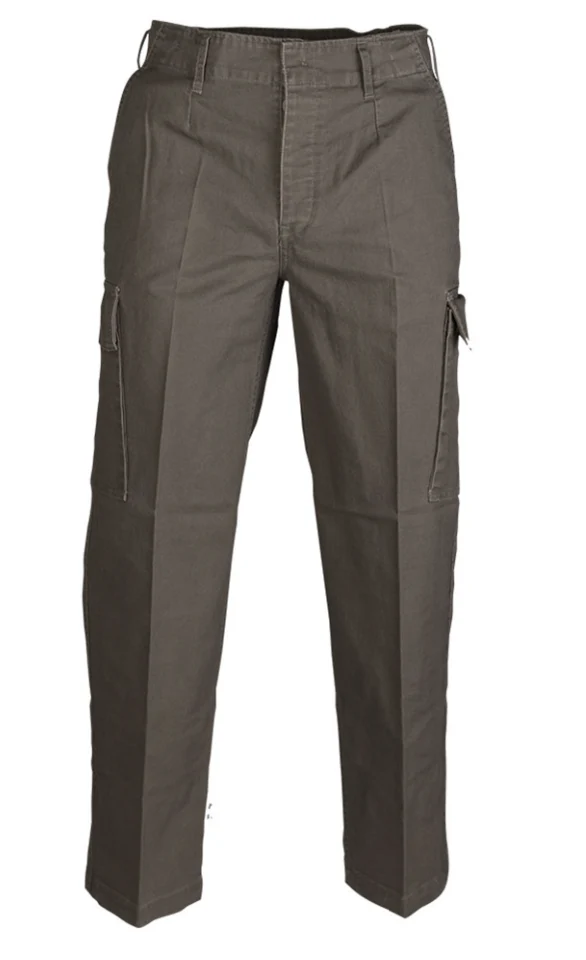 MOLESKINHOSE PREWASH OLIV