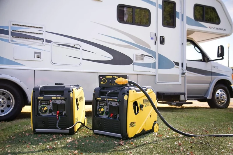 Champion 4,500-Watt Portable Dual Fuel Inverter Generator 200991