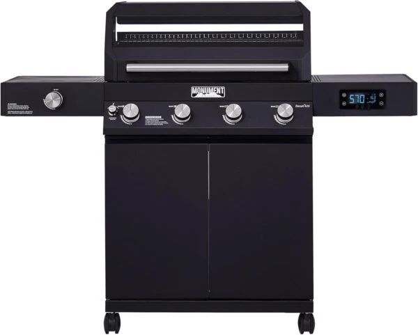 Monument Grills Denali 425 Black Smart Tech Propane Gas Grill