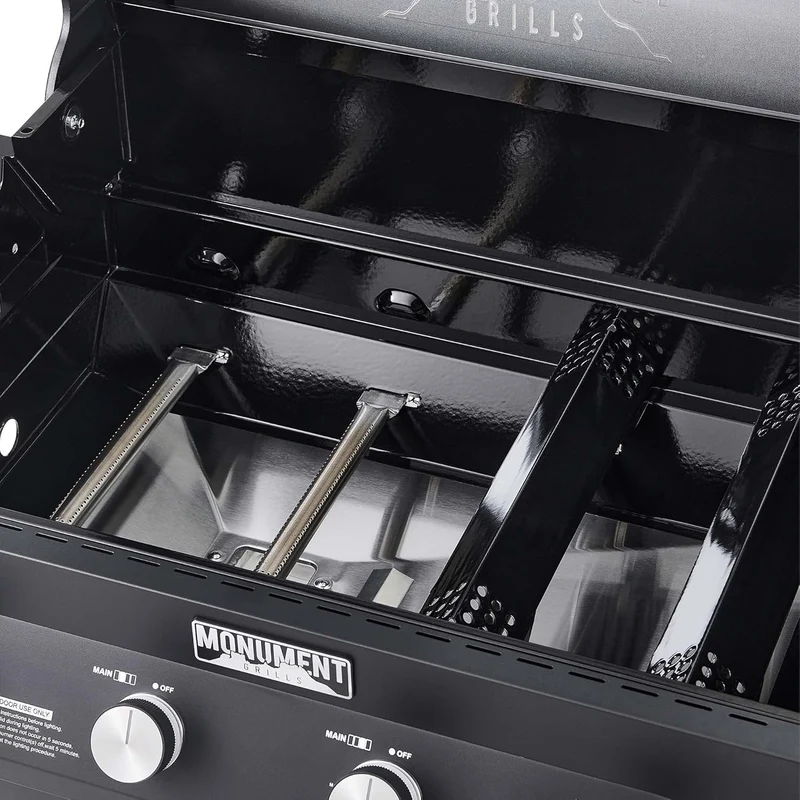 Monument Grills Denali 425 Black Smart Tech Propane Gas Grill