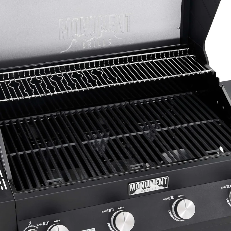 Monument Grills Denali 425 Black Smart Tech Propane Gas Grill