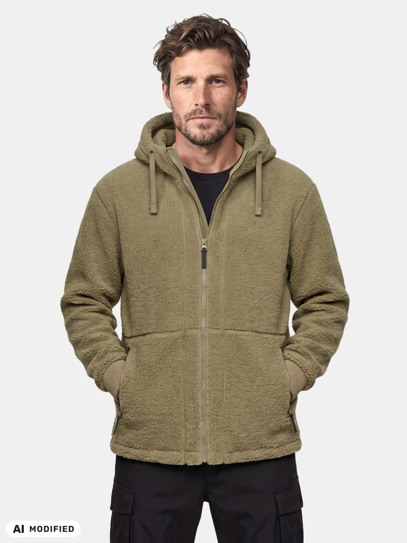 Lykky Teddy Fleecejacke Herren