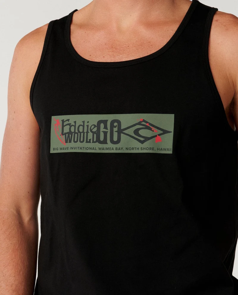Eddie Would Go Sticker Tank