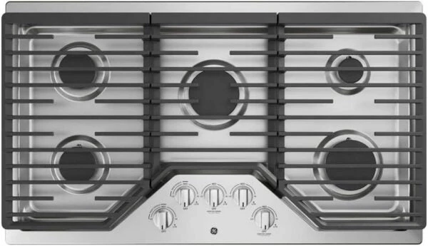 GE 36-Inch Built-in Gas Cooktop JGP5036SLSS