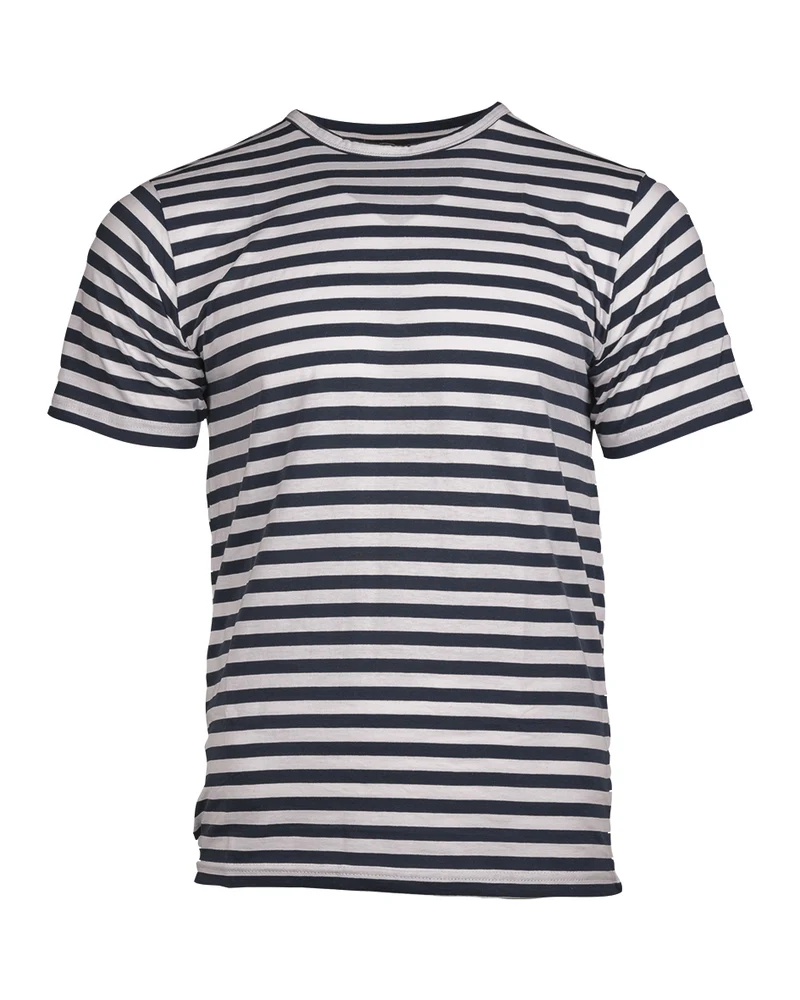 T-SHIRT GESTREIFT RUSSISCHE MARINE