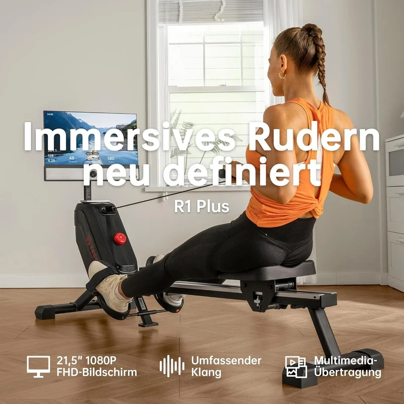 Yesoul Rower R1 Plus 21.5″ HD Screen