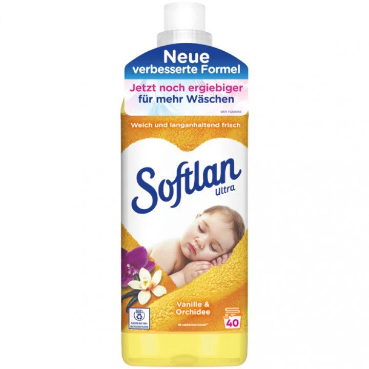 Softlan Weichspüler 1 Liter Vanille & Orchidee