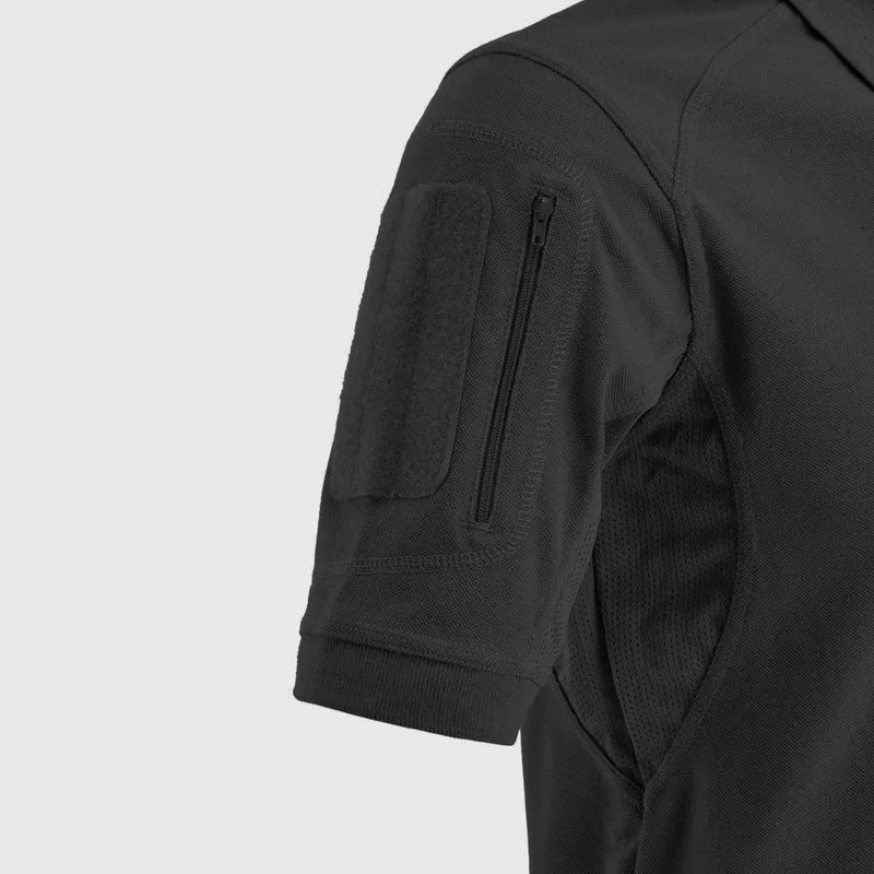 Defcon5 Tactical Polo Shirt | Taktisches Shirt | Klettflächen und Taschen