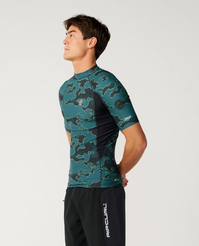 Search Series UPF Performance Short Sleeve Rash Vest