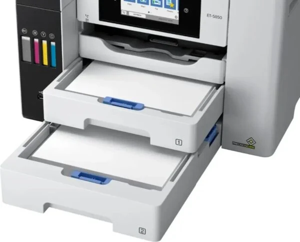 Epson EcoTank Pro ET-5850 Wireless Color All-in-One Supertank Printer C11CJ29201