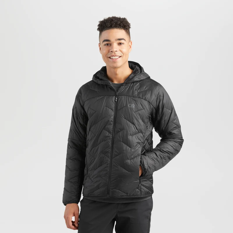 OR M's SuperStrand LT Hoodie, schwarz