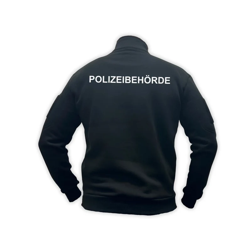 Tactical Sweatshirt mit Zipper "POLIZEIBEHÖRDE"