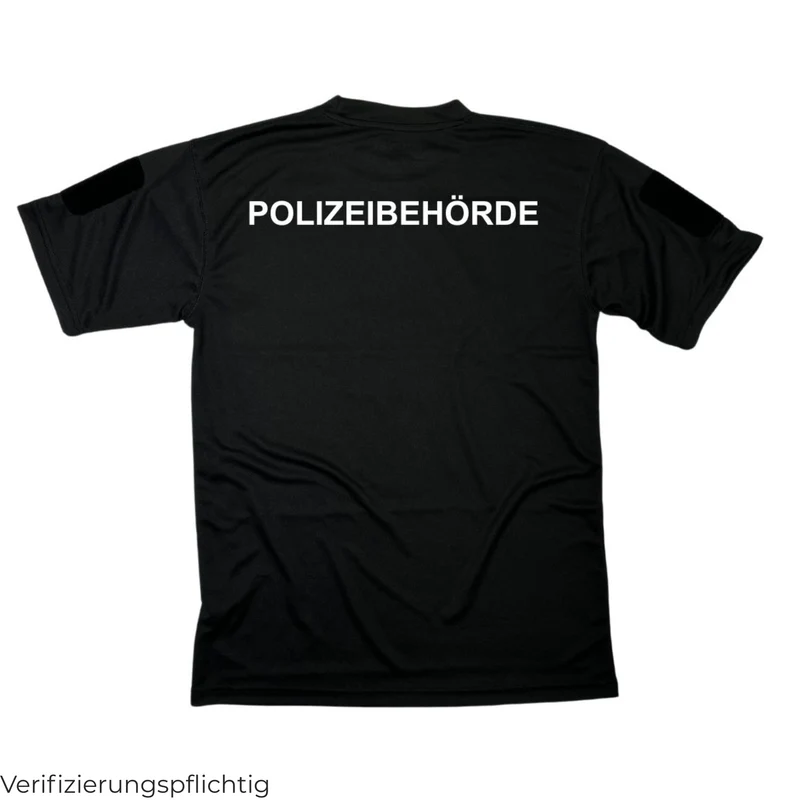 Tactical Quick Dry T-Shirt "POLIZEIBEHÖRDE"