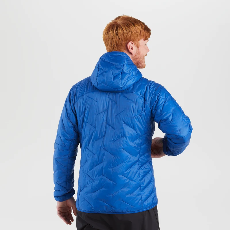 OR M's SuperStrand LT Hoodie, blau