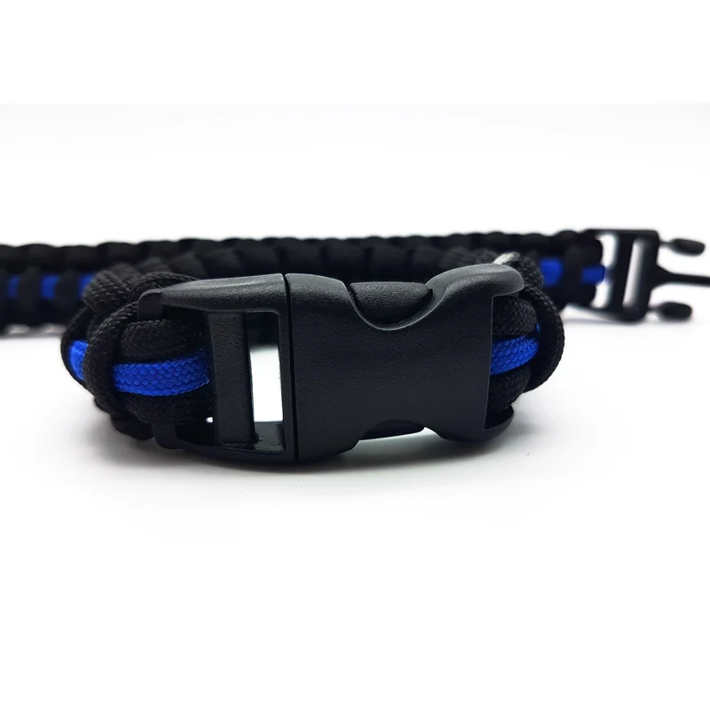 Thin Blue Line Paracord Armband