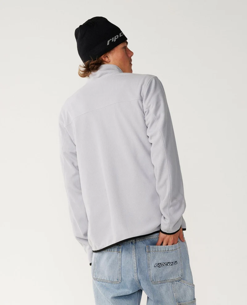 Search Series Polar Zip Thru Crew Fleece