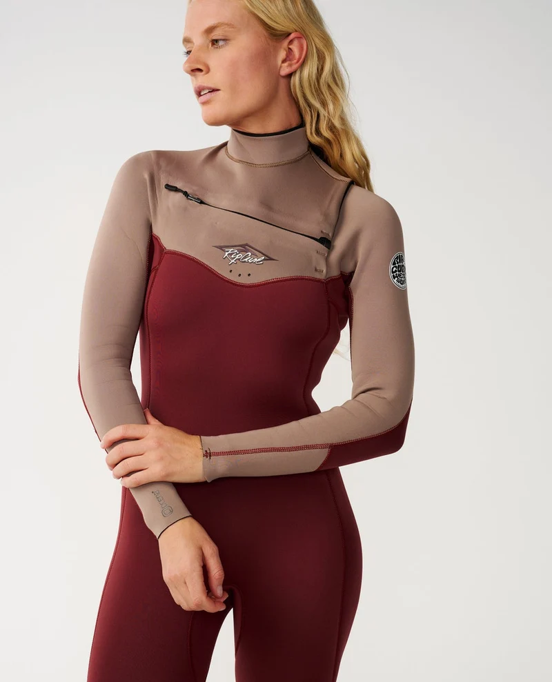 Womens Dawn Patrol 3/2 Chest Zip Wetsuit