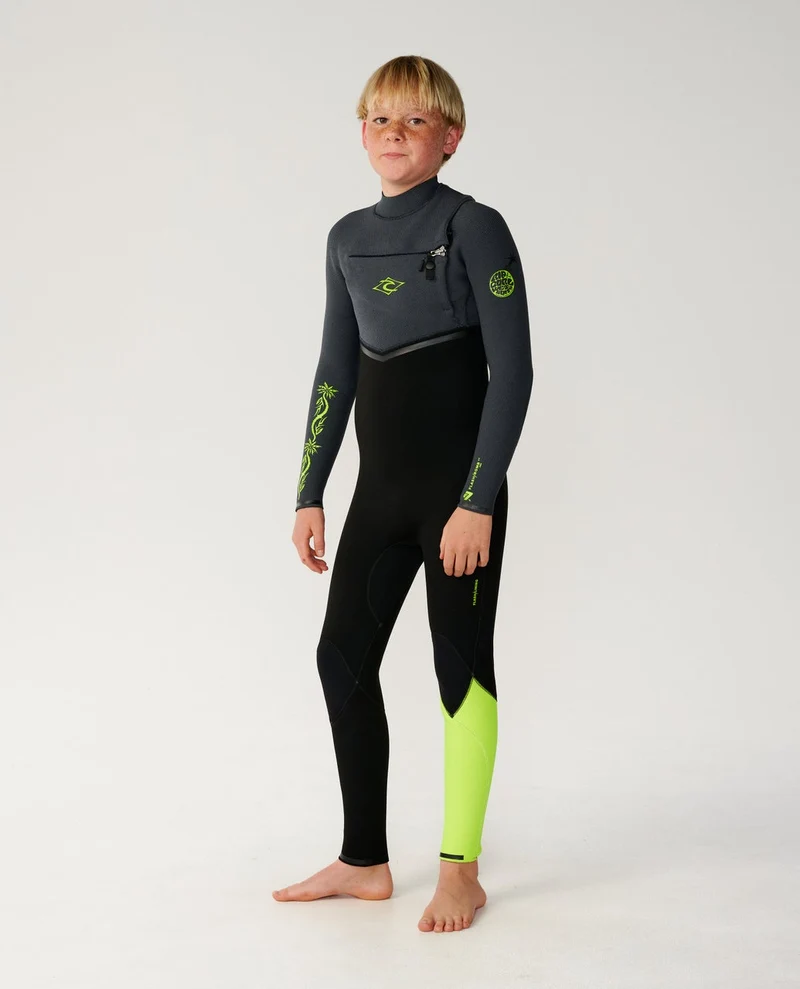 Flashbomb Pro 3/2 GB Chest Zip Fullsuit Wetsuit - Kids