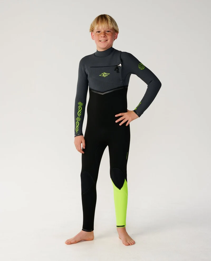 Flashbomb Pro 3/2 GB Chest Zip Fullsuit Wetsuit - Kids
