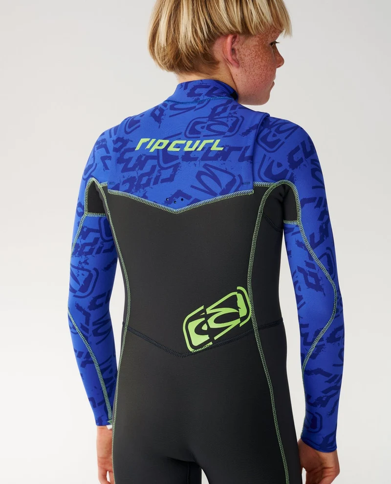 Kids Dawn Patrol 3/2 Chest Zip Steamer