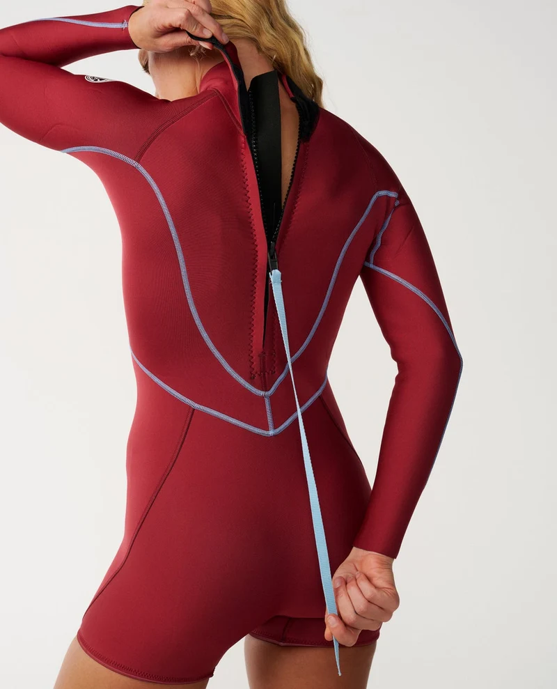 Stephanie Gilmore Dawn Patrol 2mm Back Zip Long Sleeve Springsuit