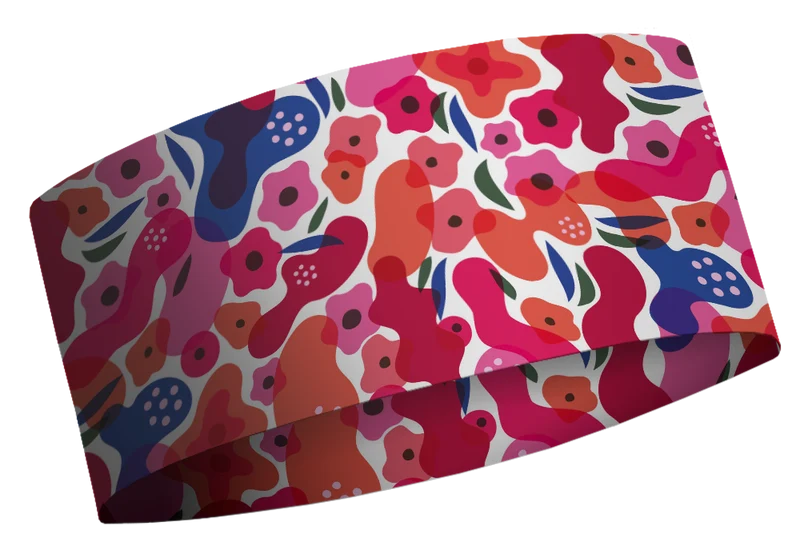 Matt Coolmax Eco Stirnband "garden"