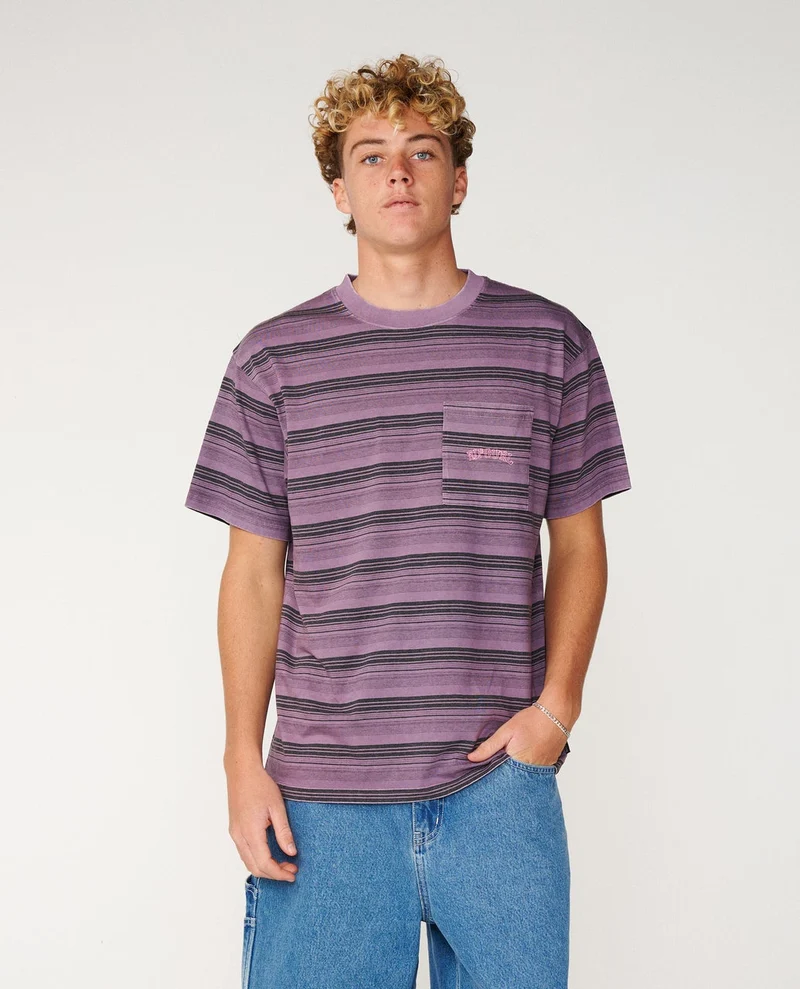 Disorder Stripe Loose Tee