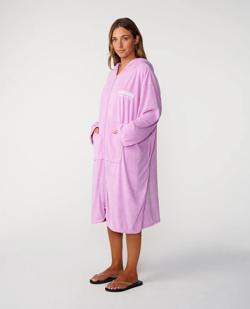 Classic Surf Zip Thru Hooded Towel