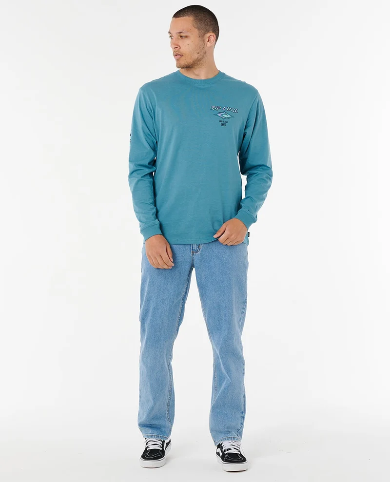 Fade Out Icon Long Sleeve Tee