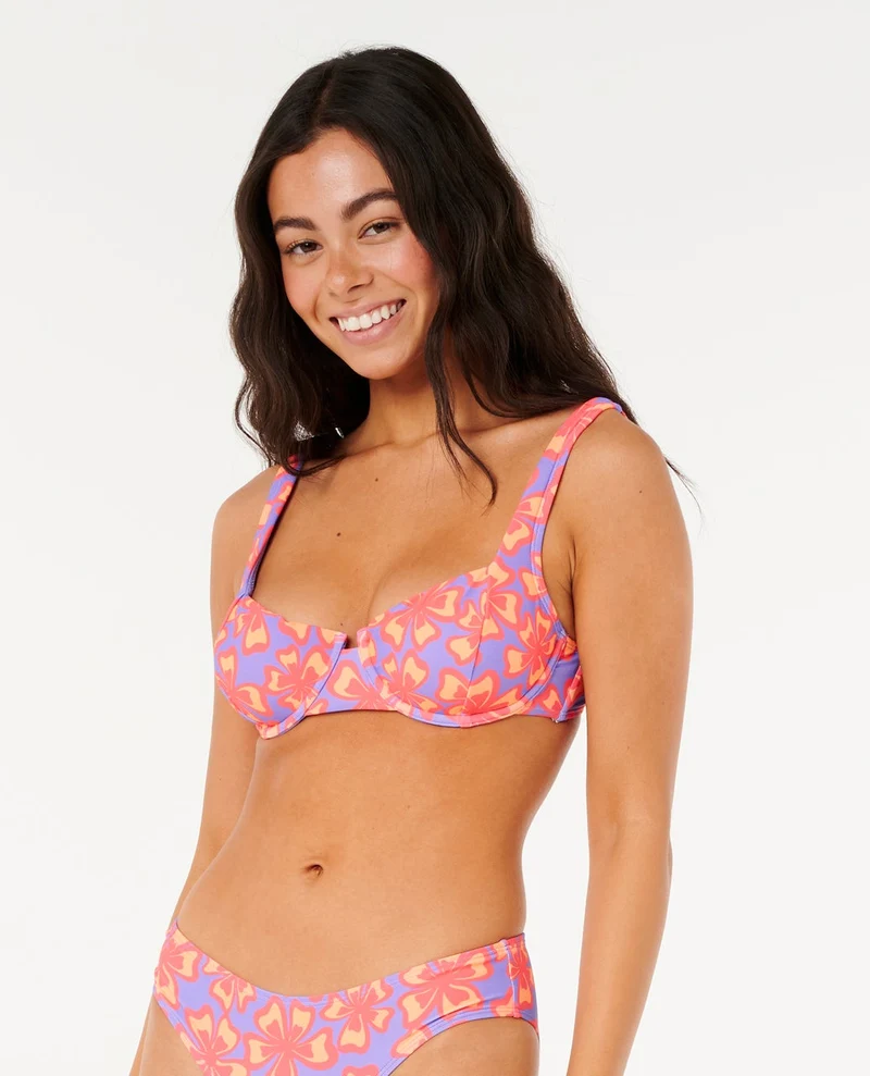 Neon Isles D-E Balconette Bikini Top