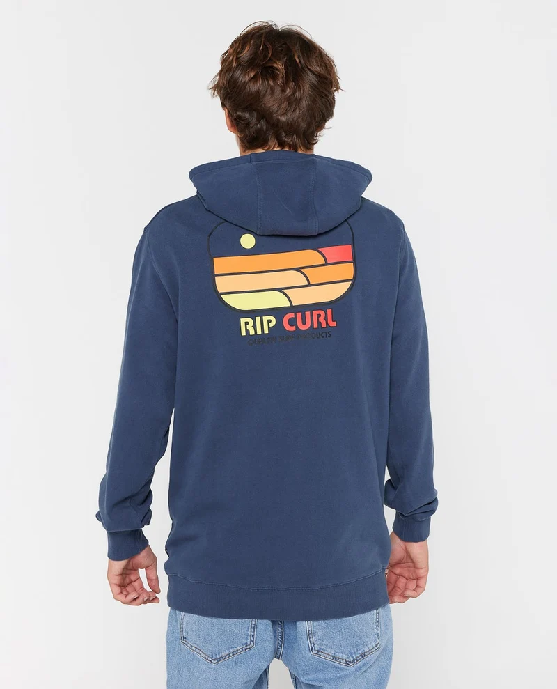 Surf Revival Line Up Hood Fleece
