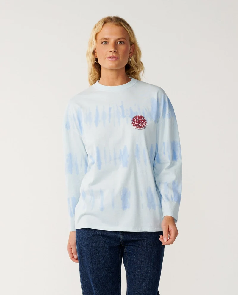 Stephanie Gilmore Tie Dye Long Sleeve Oversized Tee