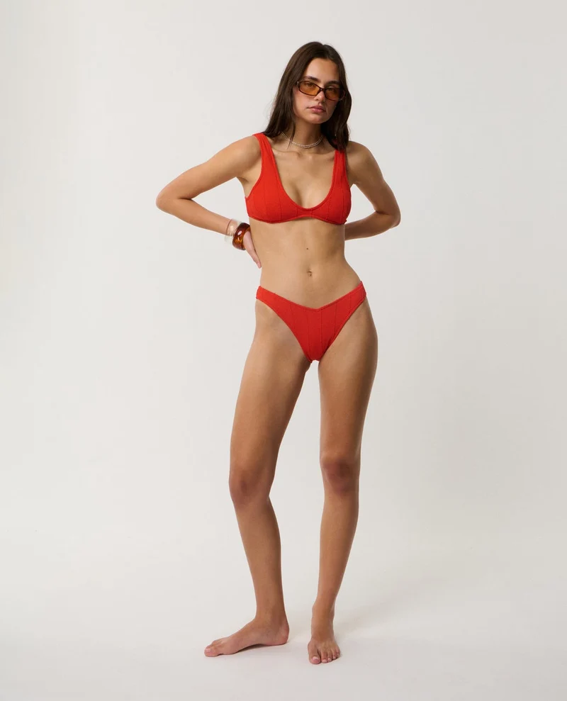 Vibe Surf High Cheeky Bikini Bottom