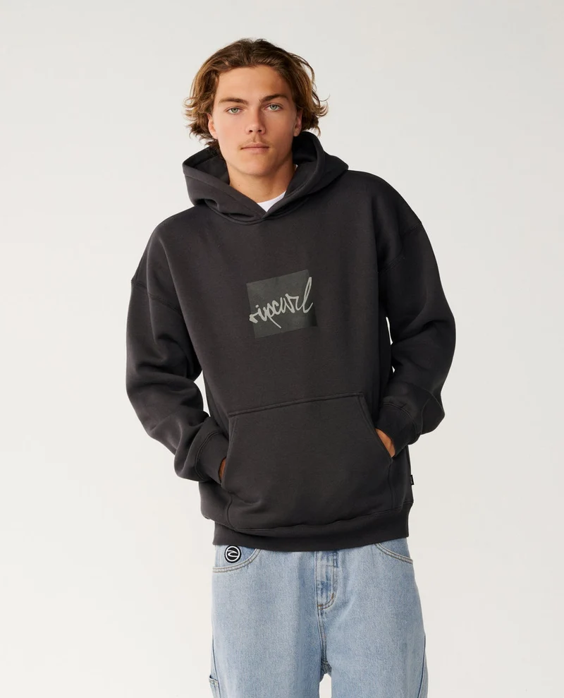 Rip Script Icon Hood Fleece