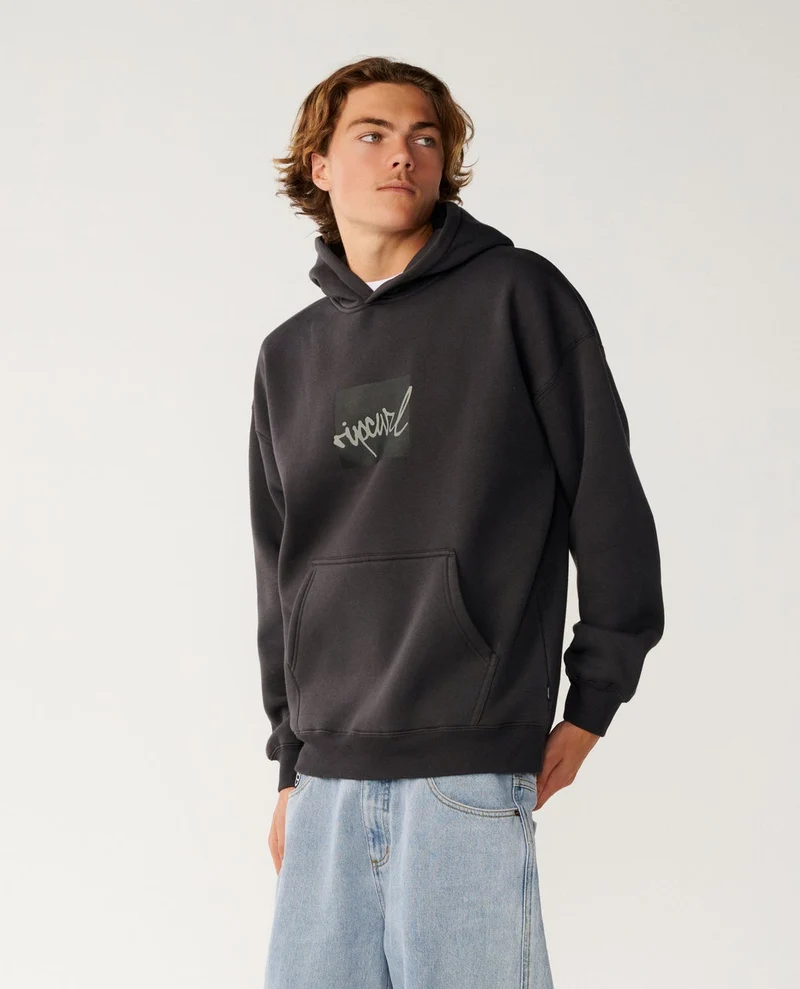 Rip Script Icon Hood Fleece