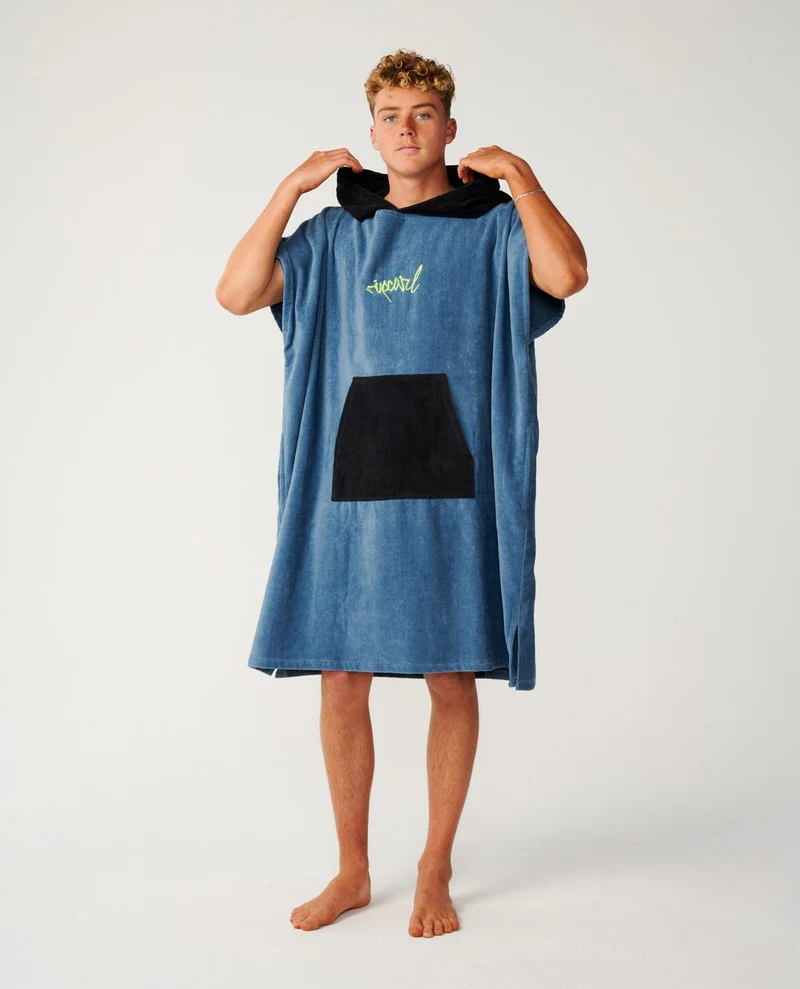 Logo Hooded Towel Poncho