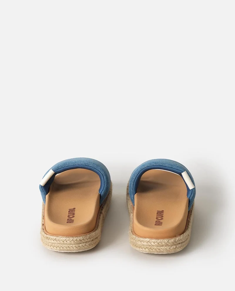 Premium Surf Bloom Espadrille Slides