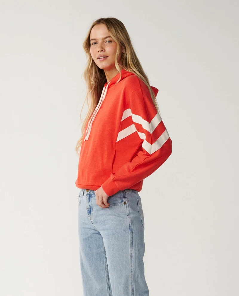 Surf Revival Relaxed Hood Fleece