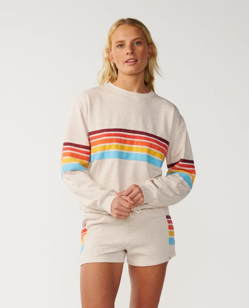 Surf Revival Relaxed Crew Fleece