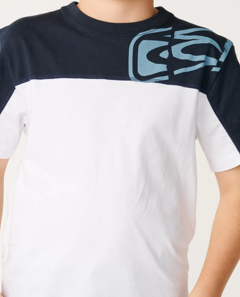 Archive Thrashed Panel Tee Kids