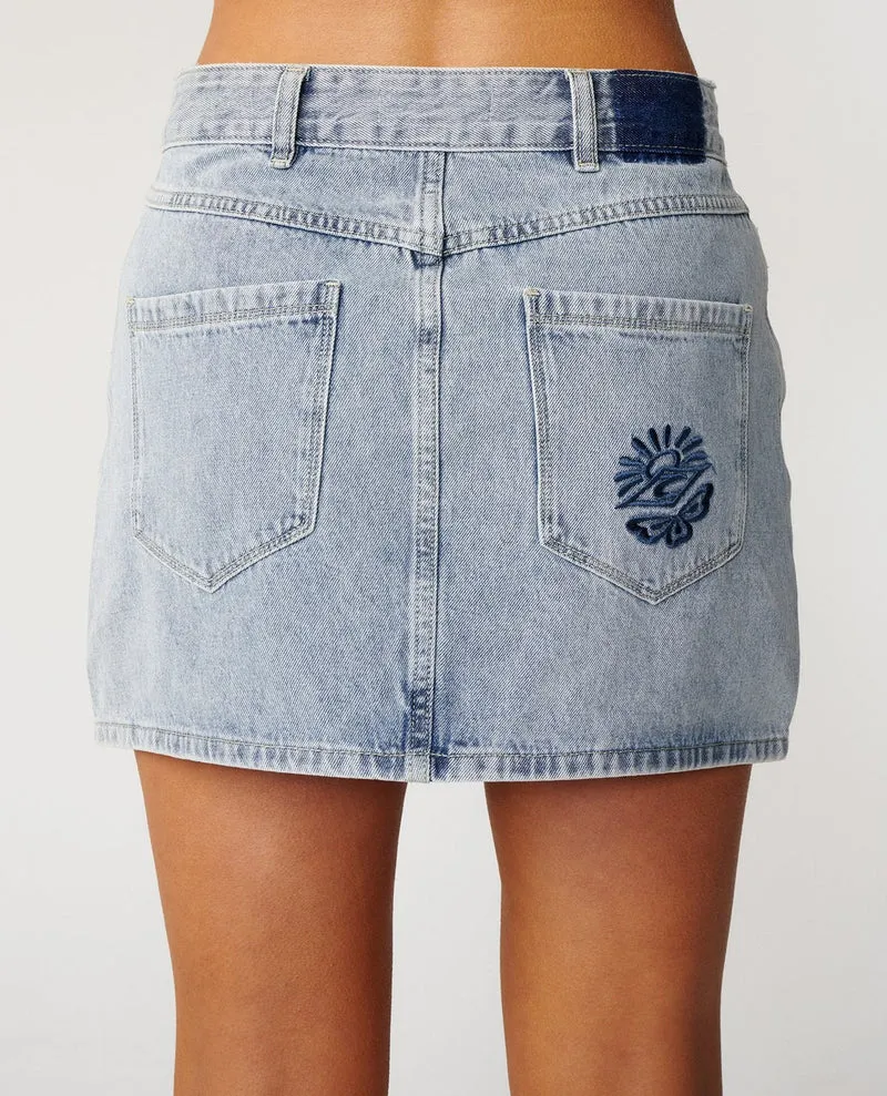 Tabby 2.0 Denim Mini Skirt