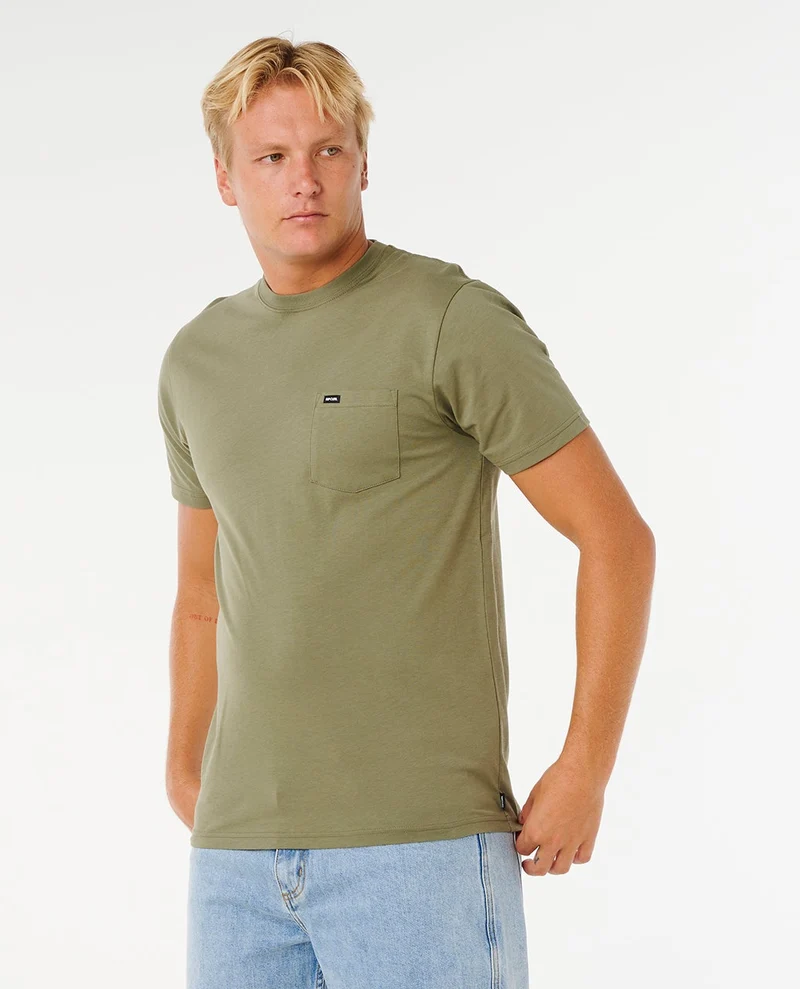 Plain Pocket Tee