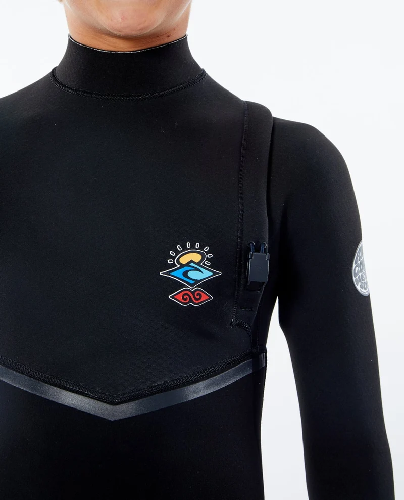 Junior Flashbomb 4/3 Chest Zip Wetsuit