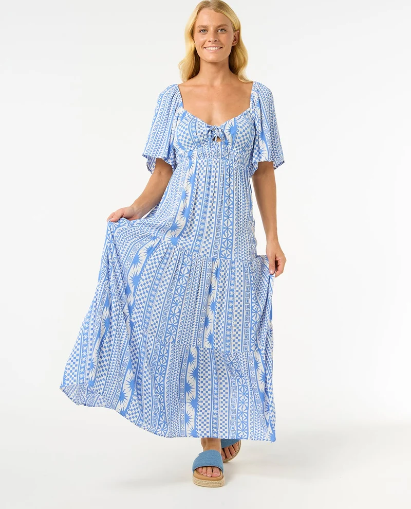 San Carlos Short Sleeve Maxi Dress
