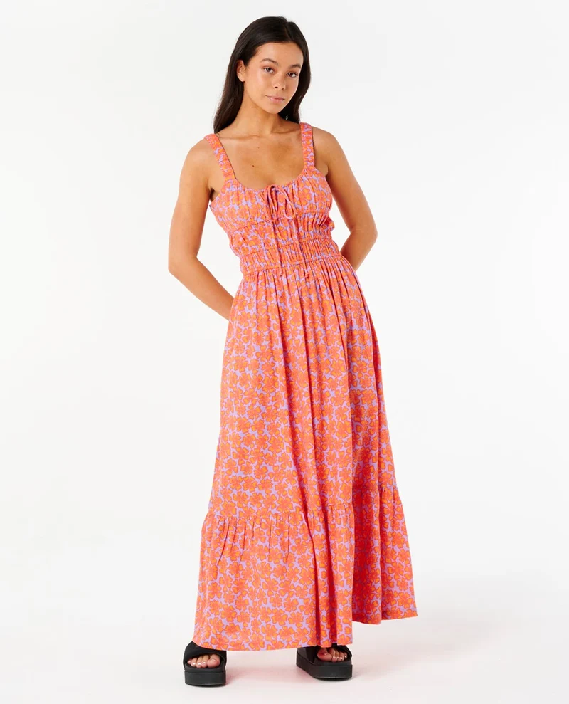 Neon Isles Maxi Dress