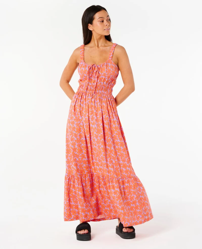 Neon Isles Maxi Dress